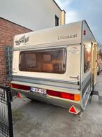 Caravan + voortent FENDT 495A, Caravans en Kamperen, Caravans, Particulier, Fendt