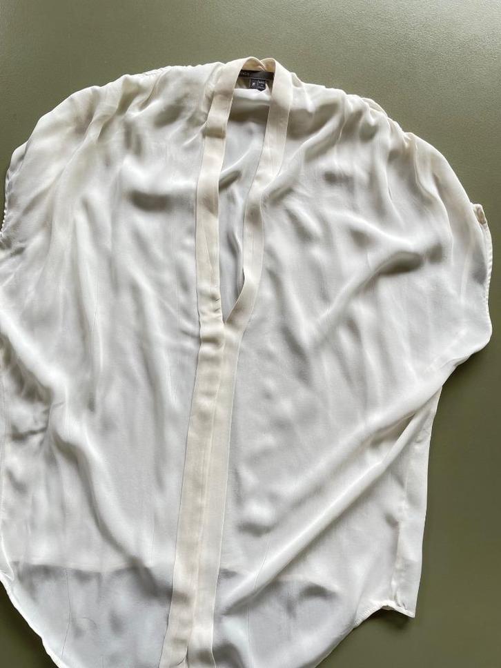 Weinig gedragen zijden blouse tuniek Vince mt M, Kleding | Dames, Blouses en Tunieken, Gedragen, Maat 38/40 (M), Overige kleuren