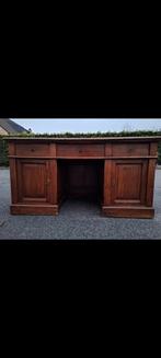 Antieke eiken bureau lengte 150cm, breedte 60 cm, hoogte 80, Antiek en Kunst, Ophalen