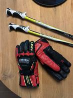 Leki Trigger S handschoenen maat 11 en  stikstokken 130 cm, Sport en Fitness, Ophalen, Zo goed als nieuw, Ski, Stokken