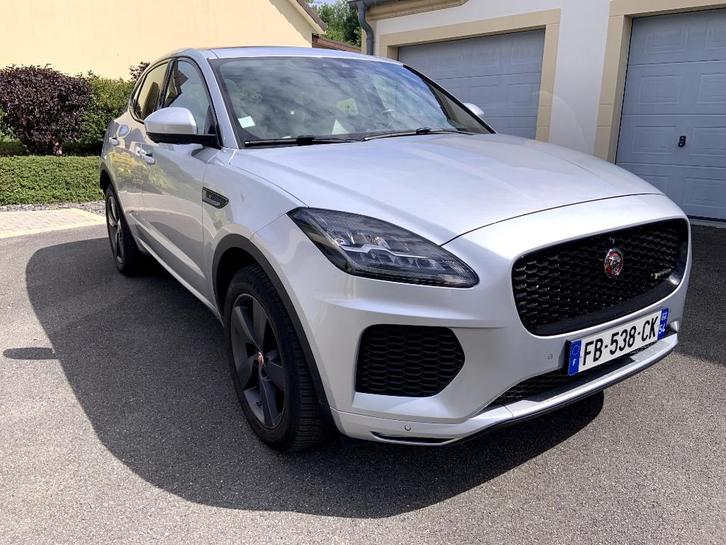 Jaguar E-Pace 2.0 180 pk BVA — 2018 — 77.000 km — Frans, Auto's, Jaguar, Particulier, E-Pace, 360° camera, 4x4, ABS, Achteruitrijcamera