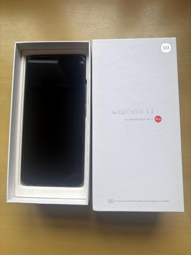 Xiaomi 13  Smartphone 8 GB/256 GB 6.36 Inch 4500 mAh Black, Télécoms, Batteries externes, Comme neuf, Enlèvement