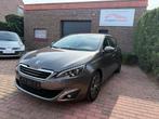 Peugeot 308 1.2 benzine 2015 Navi-Led- Trekhaak Garantie, Stof, 1199 cc, Euro 6, Zwart