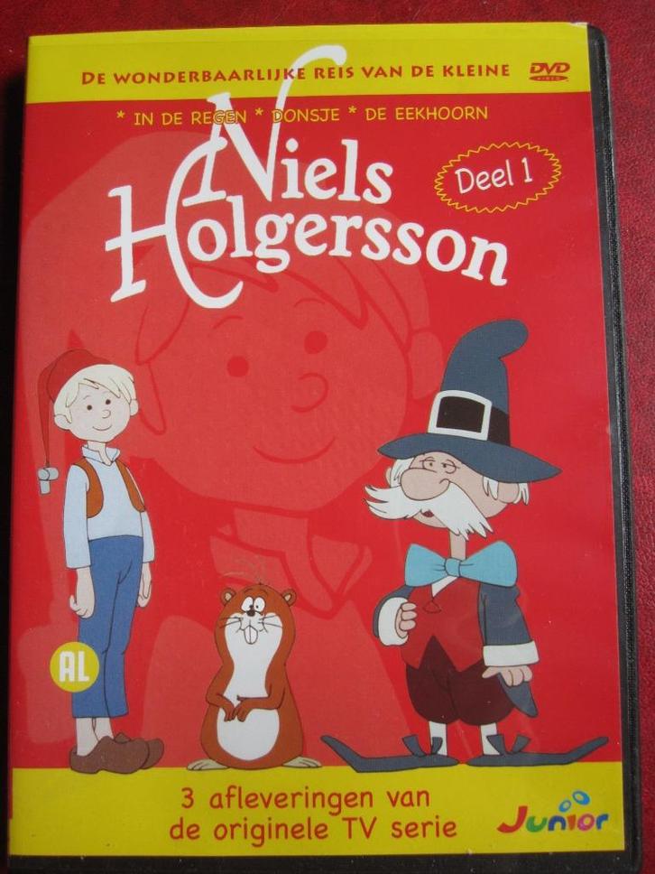 Niels Holgersson Deel 1, Cd's en Dvd's, Dvd's | Tekenfilms en Animatie, Zo goed als nieuw, Amerikaans, Tekenfilm, Alle leeftijden