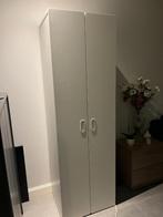 kledingkast wit, Huis en Inrichting, Kasten | Kleerkasten, Ophalen, Eenvoudig, 50 tot 100 cm, Zo goed als nieuw