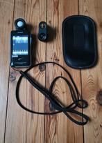 Flashmetre Sekonic litemaster pro L-478dr + accessoires, Enlèvement ou Envoi