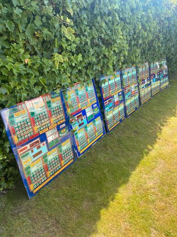 Glasplaten bingokast beschikbaar voor biedingen