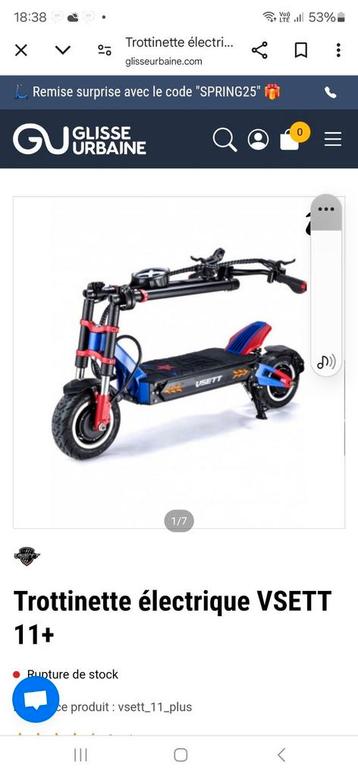 Trotinette vsette 11  beschikbaar voor biedingen