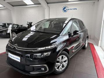 Citroën C4 Spacetourer Feel 1.6BlueHdi 115Ch Nouvelle Courr, Auto's, Automaat, Stof, Gebruikt, Zwart
