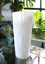 Vintage Italian glas Faux Bamboo vaas, Antiek en Kunst, Ophalen of Verzenden
