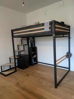 Hoogslaper tweepersoons, Huis en Inrichting, Slaapkamer | Stapelbedden en Hoogslapers, Ophalen, Nieuw, Tweepersoons, Hoogslaper