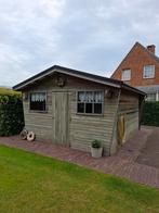 Tuinhuis 3m50 op 5 meter, Ophalen of Verzenden, Gebruikt, Tuinhuis
