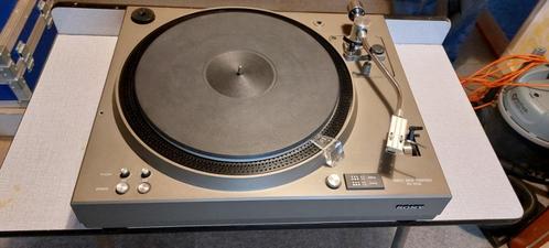 Sony PS-4750 direct-drive platenspeler (1977), Audio, Tv en Foto, Platenspelers, Gebruikt, Platenspeler, Sony, Pitch-regelaar
