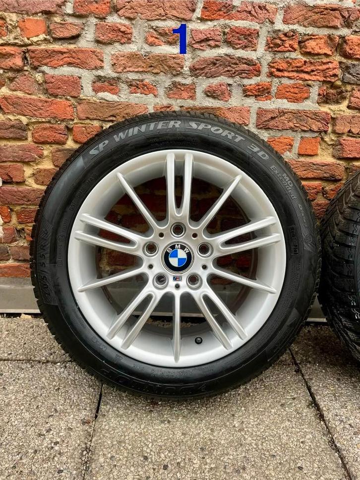 Bmw Style 193 M winterbanden 205/55/R16 voor 1 en 3 reeks, Auto-onderdelen, Banden en Velgen, Band(en), Winterbanden, 16 inch