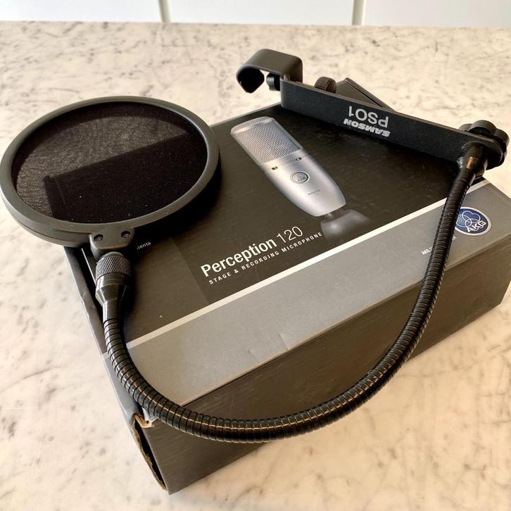 AKG Perception 120 Condensator Microfoon, Muziek en Instrumenten, Microfoons, Nieuw, Studiomicrofoon, Ophalen of Verzenden