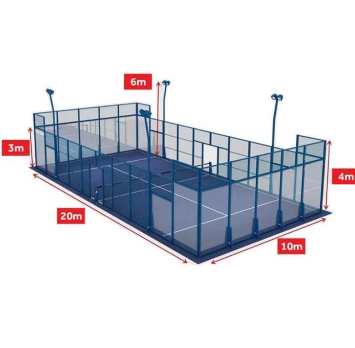 Padel / tennis terrein, Sport en Fitness, Tennis, Nieuw, Ophalen of Verzenden
