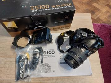 Nikon D5100 avec objectif Sigma 18-250 ! + Sacoche beschikbaar voor biedingen
