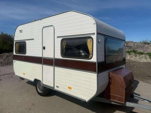 Caravan avento met voortent  bouwjaar 1980, Caravans en Kamperen, Caravans, Particulier, tot en met 4, 500 - 750 kg, Overige, Overige merken