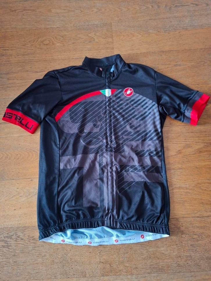 Castelli Velocissimo Fietsshirt XL, Fietsen en Brommers, Fietsaccessoires | Fietskleding, Zo goed als nieuw, XL, Verzenden