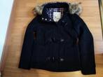 Winterjas Bershka mt S, Blauw, Zo goed als nieuw, Maat 36 (S), Bershka