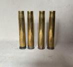 wo2 - Duitse 3,7 cm pak hulzen - Messing met staal - LEEG, Verzamelen, Militaria | Tweede Wereldoorlog, Ophalen of Verzenden, Landmacht