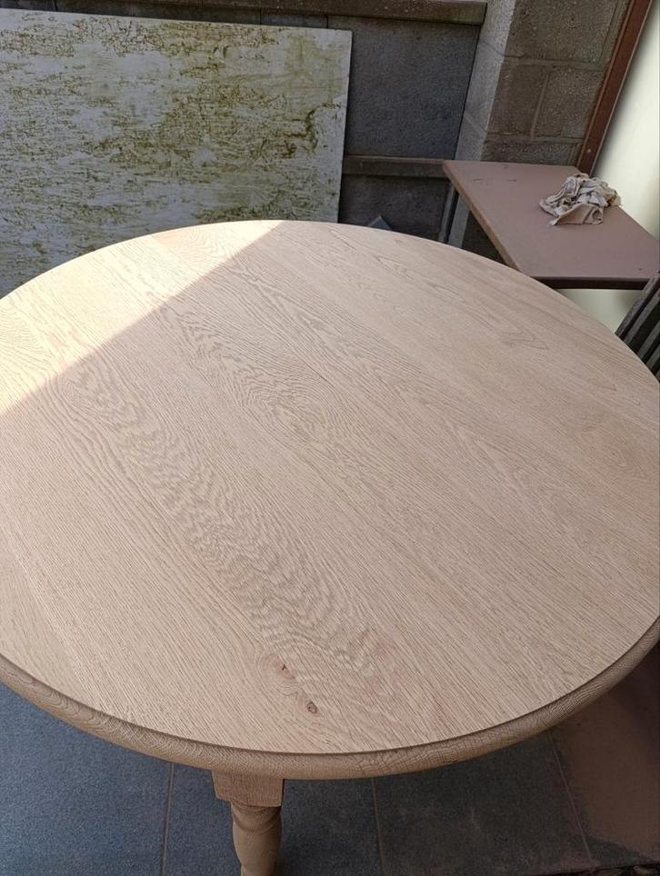 aerogummer eikenhouten meubelen, Huis en Inrichting, Tafels | Eettafels, Zo goed als nieuw, Eikenhout