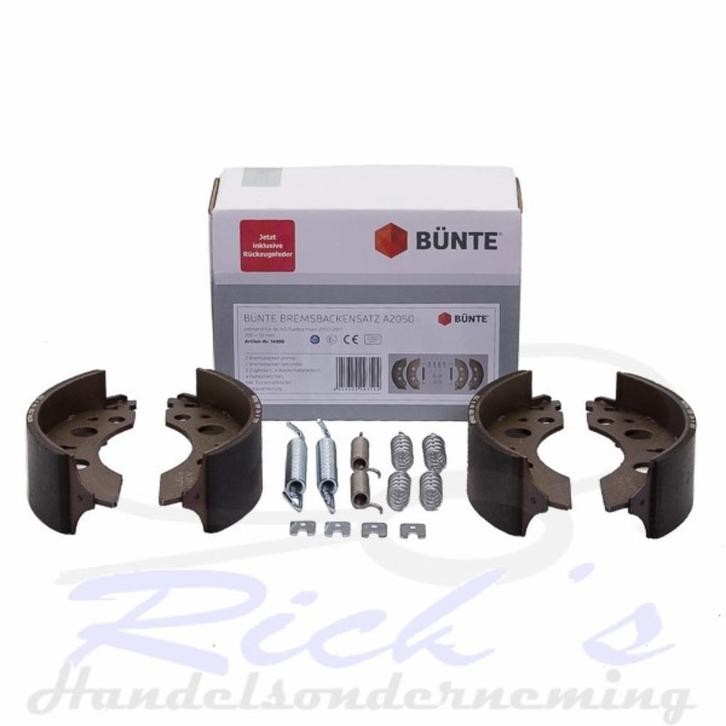 Remschoensetje voor AL-KO 2050 / 2051 (200x50mm), Caravans en Kamperen, Caravanaccessoires, Nieuw, Ophalen of Verzenden