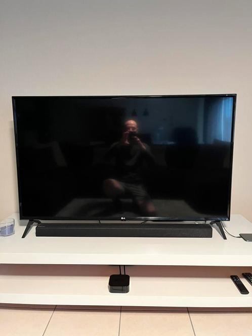 LED TV LG ( 49 inch ) , plus soundbar Samsung., Audio, Tv en Foto, Televisies, Zo goed als nieuw, LED, LG, Ophalen