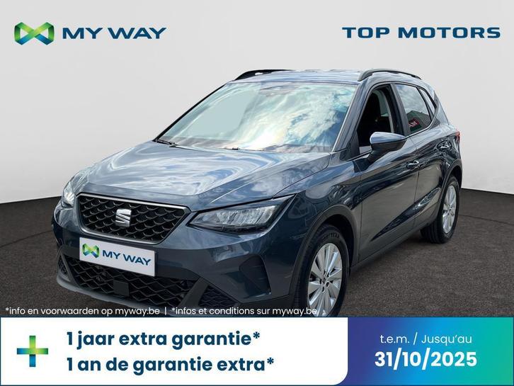 Seat Arona AUTOMAAT*CARPLAY*SENSOR VR+ACHTER*TOPWAY.BE, Auto's, Seat, Arona, ABS, Airbags, Boordcomputer, Cruise Control, Elektrische ramen