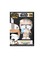 Funko Pop Large Enamel Pin Star Wars / Commander Cody 10cm, Collections, Jouets miniatures, Envoi, Neuf