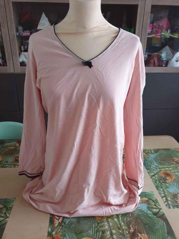 Mylene home & interieur roos nachtkleed M, Enlèvement ou Envoi, Neuf, Taille 38/40 (M), Rose