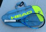 Tennis set head: racket + tas, Sport en Fitness, Tennis, Racket, Ophalen of Verzenden, Head, Zo goed als nieuw