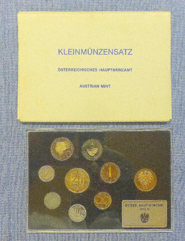 Ensemble de pièces autrichien officiel datant de 1981, Timbres & Monnaies, Monnaies | Europe | Monnaies non-euro, Série, Russie