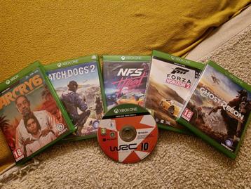 Xbox one games  beschikbaar voor biedingen