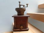 Ancien moulin à café en bois et laiton, Antiquités & Art, Enlèvement ou Envoi
