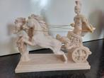 Beeld gladiator met span paarden, Antiquités & Art, Art | Sculptures & Bois, Enlèvement