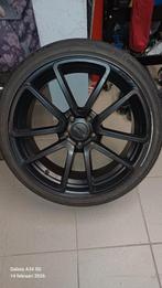 Rotiform SPF mat zwart 19' velgen met Yokahama PREMIUM, Pneus et Jantes, Véhicule de tourisme, Pneus été, Utilisé