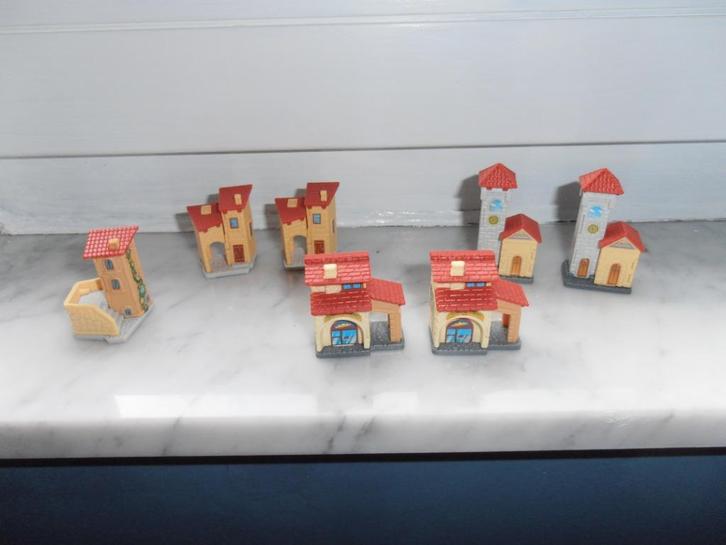 Figurines "Maisons" – KINDER/FERRERO (1999), Collections, Œufs à surprise, Utilisé, Numéros K, Enlèvement ou Envoi