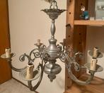 Tinnen Hanglamp - Klassiek/Brocante Stijl, Huis en Inrichting, Lampen | Kroonluchters, Ophalen of Verzenden, Zo goed als nieuw