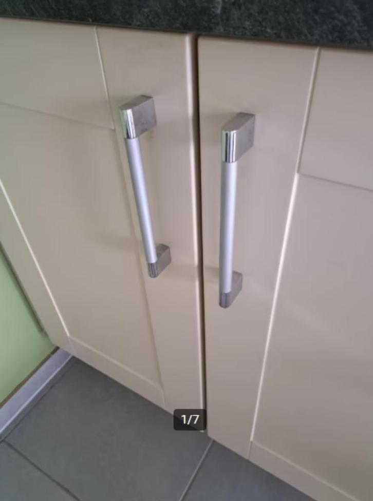 16x handgrepen messing/zilver, Huis en Inrichting, Kasten | Overige, Zo goed als nieuw, Ophalen of Verzenden