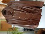 Veste en cuir Marron Devernois, Kleding | Dames, Ophalen of Verzenden, Zo goed als nieuw