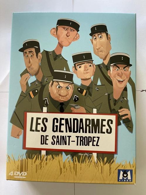 Louis de Funès - Le gendarme de Saint-Tropez - 6x DVD - NL, CD & DVD, DVD | Comédie, Comme neuf, Comédie d'action, Coffret, À partir de 9 ans