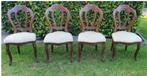 4 antieke stoelen, Ophalen of Verzenden