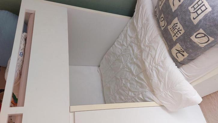 Stapelbed met ingebouwde kasten, Huis en Inrichting, Slaapkamer | Stapelbedden en Hoogslapers, Zo goed als nieuw, Stapelbed, Ophalen