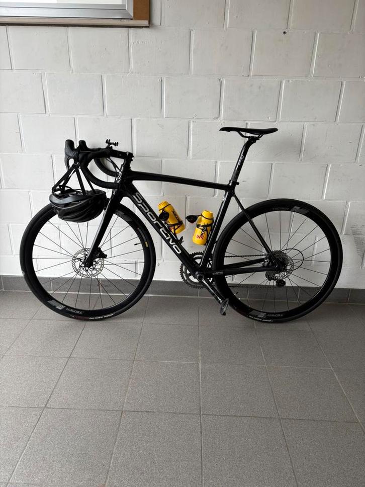 Sportivo Fuoco Carbon Racefiets maat 54, Fietsen en Brommers, Fietsen | Racefietsen, Carbon, Ophalen