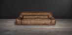Sofa - design Brass & Fern - chocolade, 100 tot 125 cm, Nieuw, 150 tot 200 cm, Rechte bank