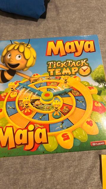 Maya de bij - gezelschapspel-  tick tack tempo spel, Hobby en Vrije tijd, Verzenden, Zo goed als nieuw