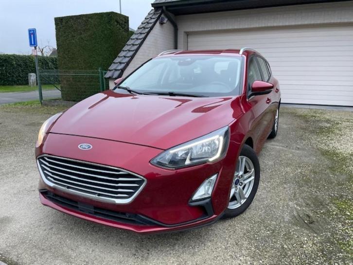 Ford Focus 1.0 EcoBoost Trend Navi PDC Cruise Alu Verw zetel, Auto's, Ford, Bedrijf, Focus, ABS, Airconditioning, Apple Carplay