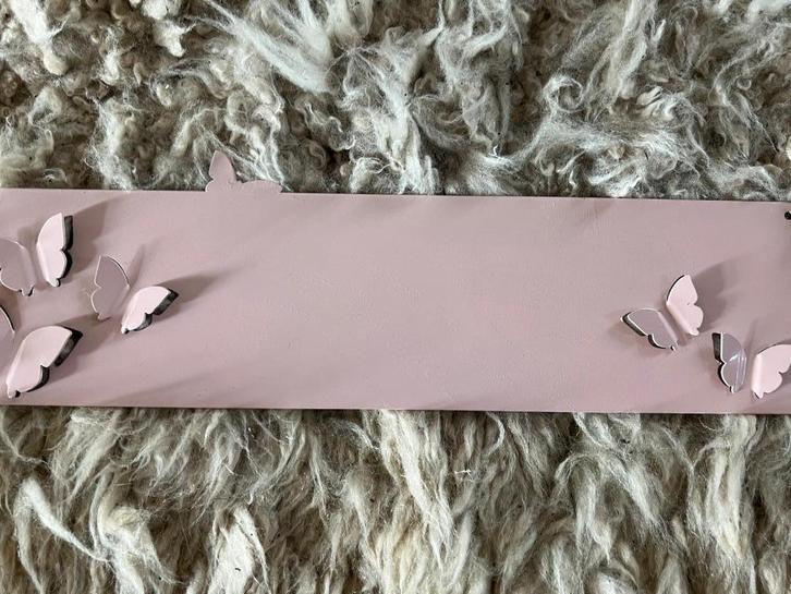 Magnetisch vlinderbord – zachtroze, Kinderen en Baby's, Kinderkamer | Inrichting en Decoratie, Nieuw, Overige typen, Ophalen