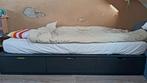 Ikea bed 200 x 90 met drie schuiven, Ophalen, Zo goed als nieuw, 90 cm